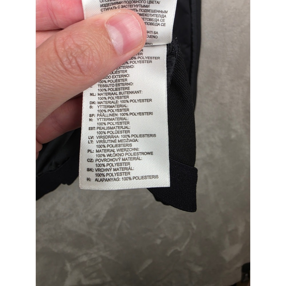 Adidas Golf Jacket Mens XXL Black ClimaProof Red Hawk Ridge Full Zip Windbreaker - Picture 7 of 10
